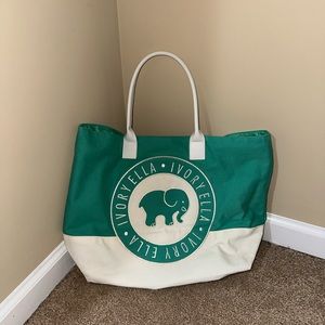 Ivory Ella Tote Bag